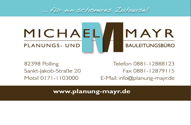 Planungs- und Bauleitungsbüro Michael Mayr