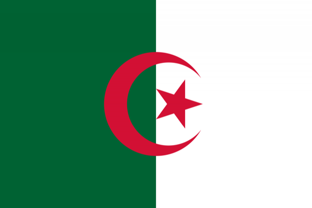 Flagge Algerien