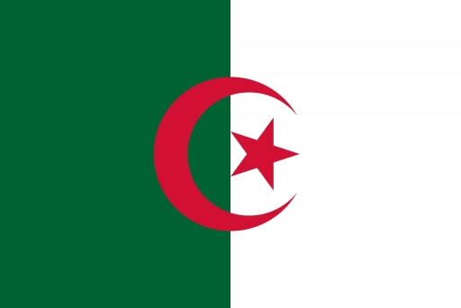 Flagge Algerien