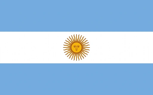 Flagge Argentinien
