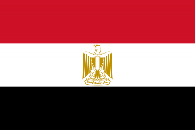 Flagge Ägypten