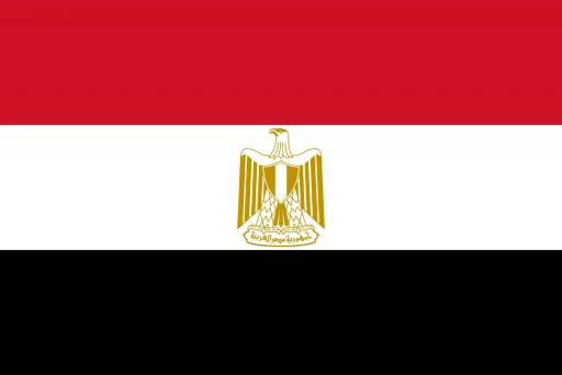 Flagge Ägypten