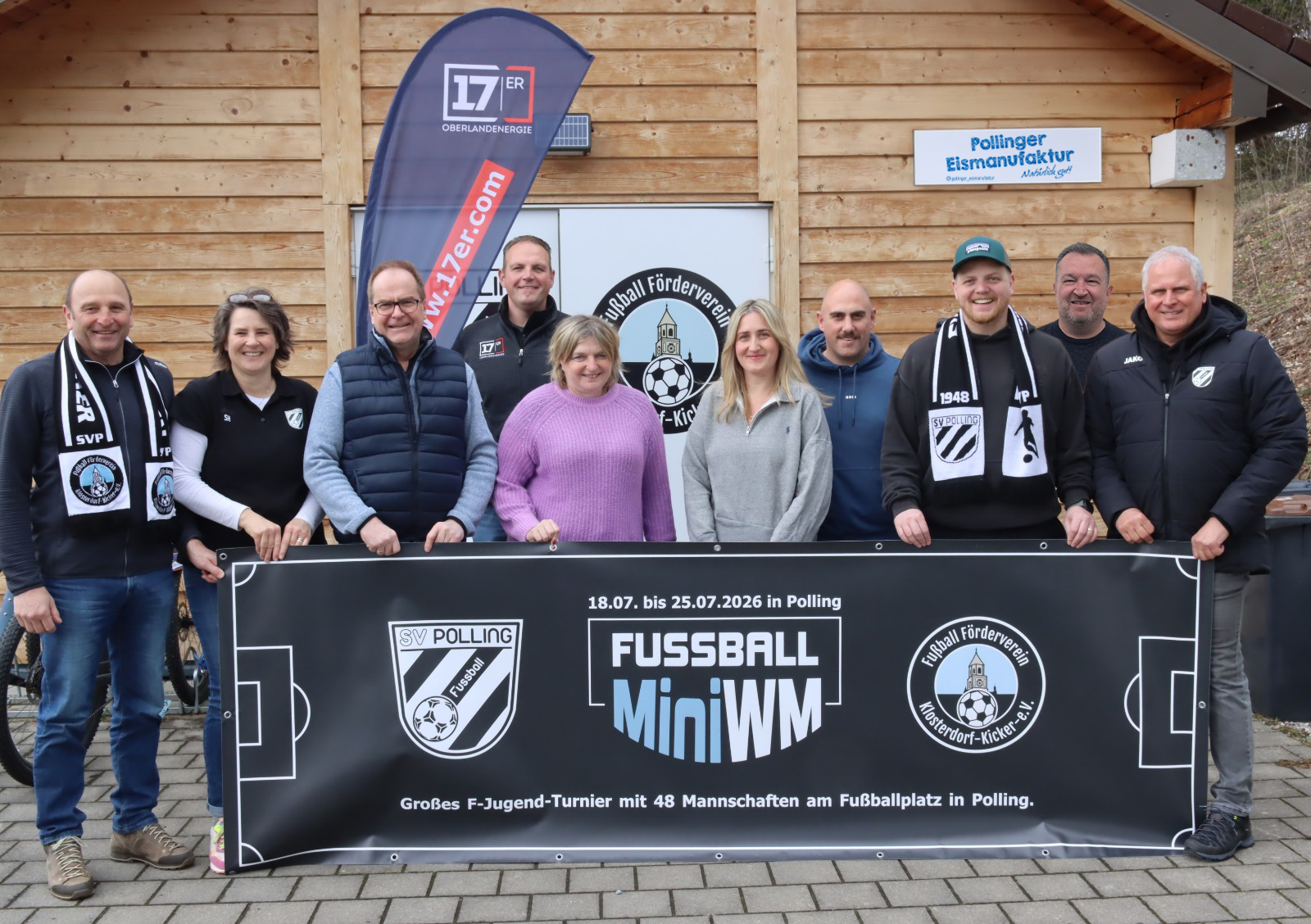 Vorstandschaft des Fussball-Fördervereins Klosterdorf-Kicker e.V.