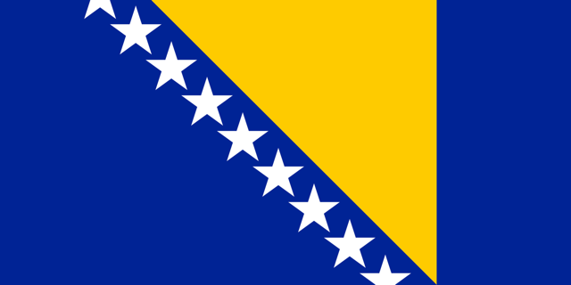 Flagge Bosnien-Herzegowina