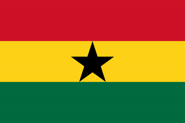 Flagge Ghana