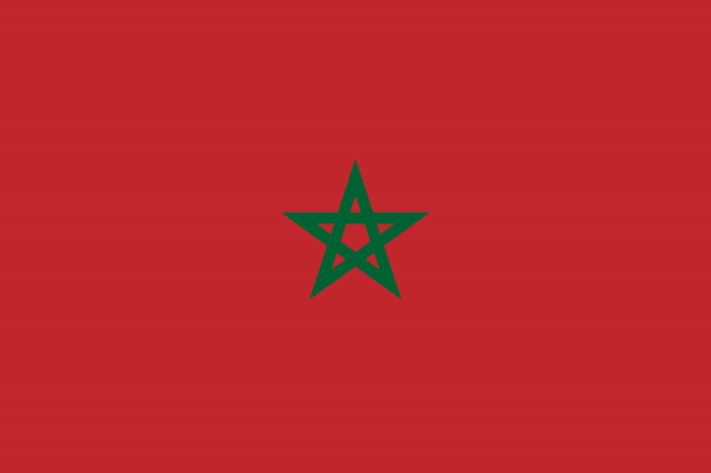 Flagge Marokko