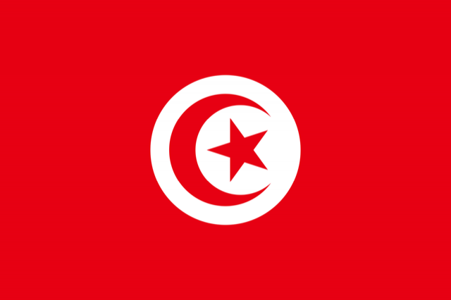Flagge Tunesien