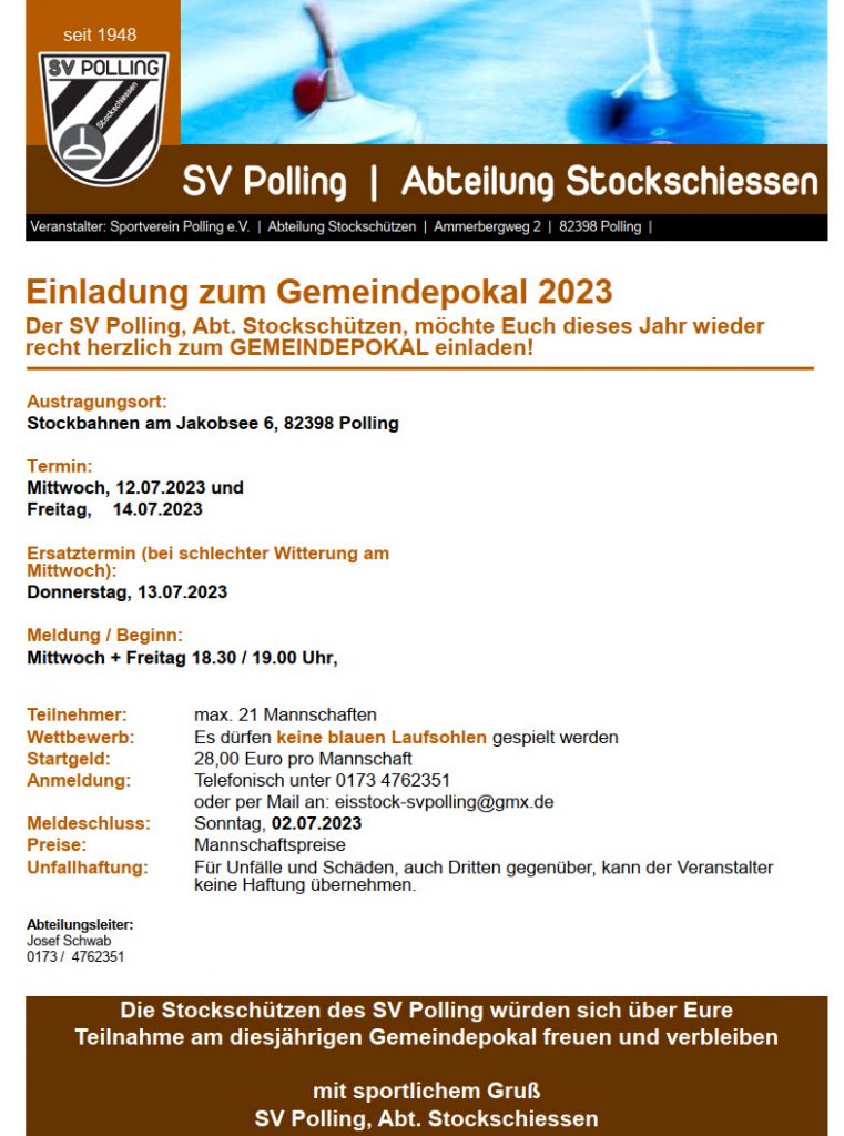 Gemeindepokal 2023