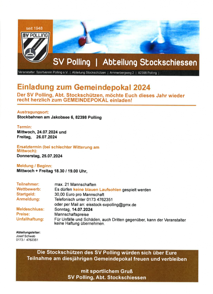 Gemeindepokal 2024